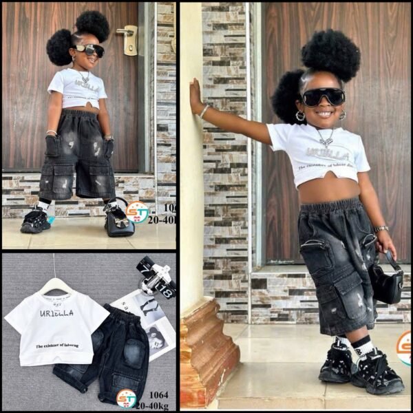 Luxury Children's Designer Denim Pants