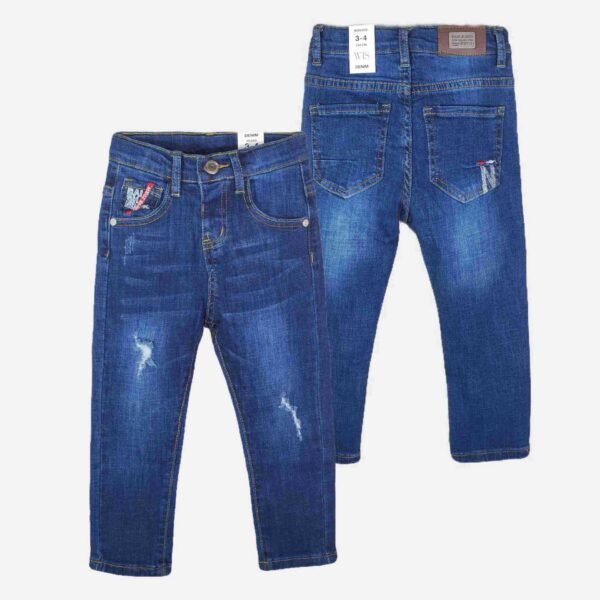 Toddler's Trendy Ripped Jeans