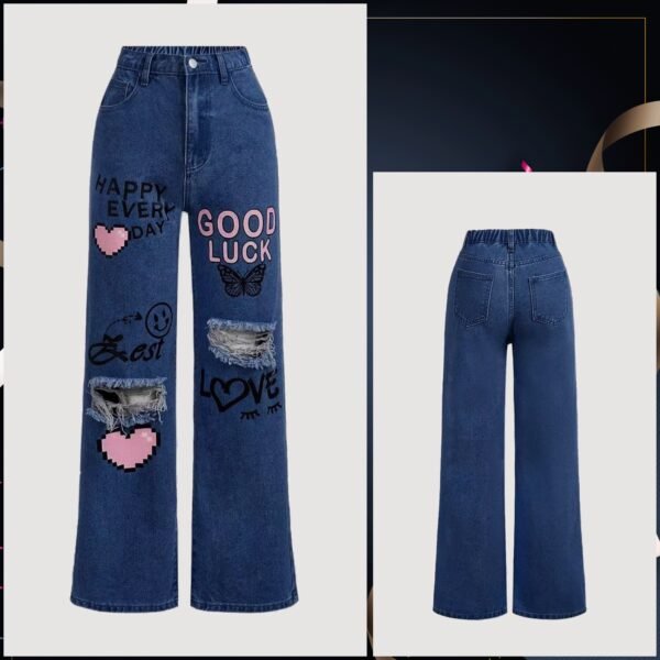 Girls Good Luck Charm Jeans