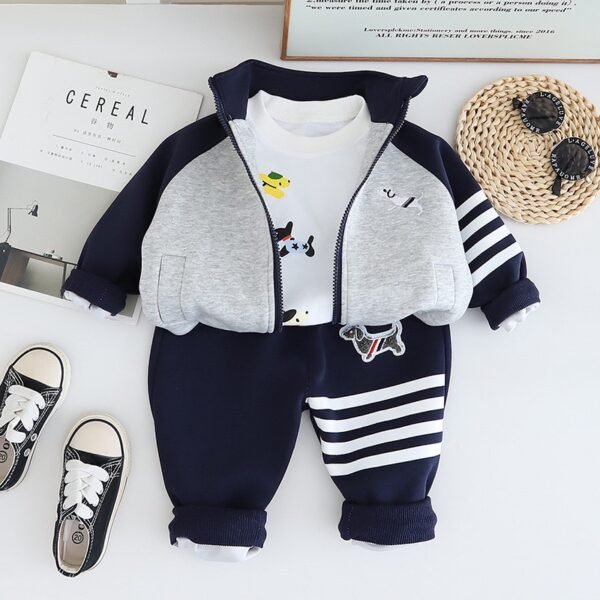 Elite Baby Boys' Three-Piece Tracksuit Set