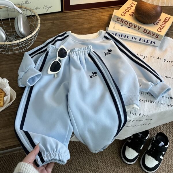 Baby Boy's Light Blue Tracksuit