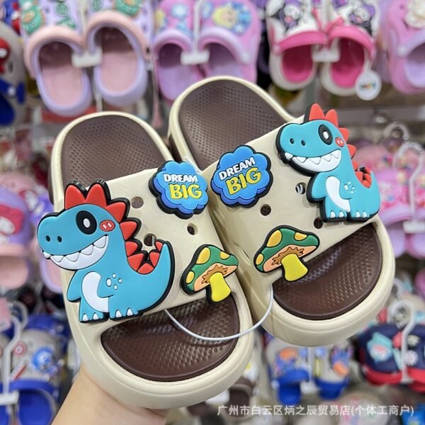Cartoon Dinosaur Clogs