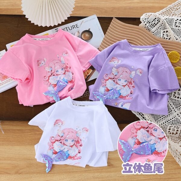 Girl's Beauty Mer T-shirt