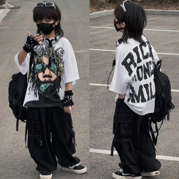 Stylish Edgy Outfit for Kids