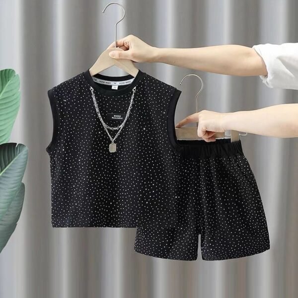 Trendy Embellished Two-Piece Set