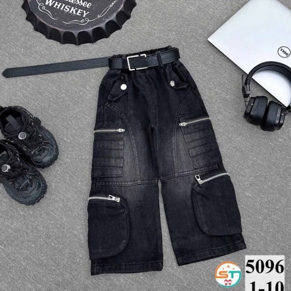 Trendy Kiddies Cargo Jeans