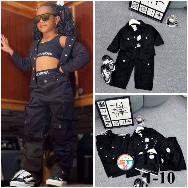 Children's stylish 3-Piece Cargo Set