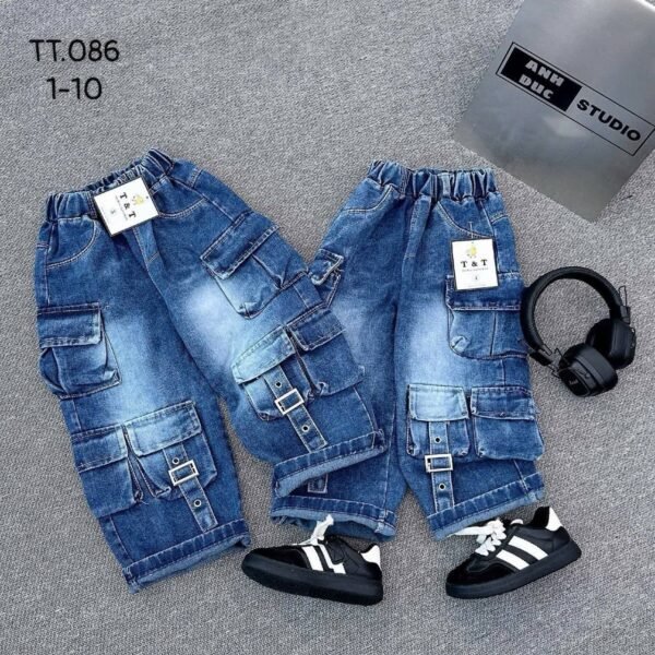 Kiddies Cargo Pants: Durable Kids Fashion