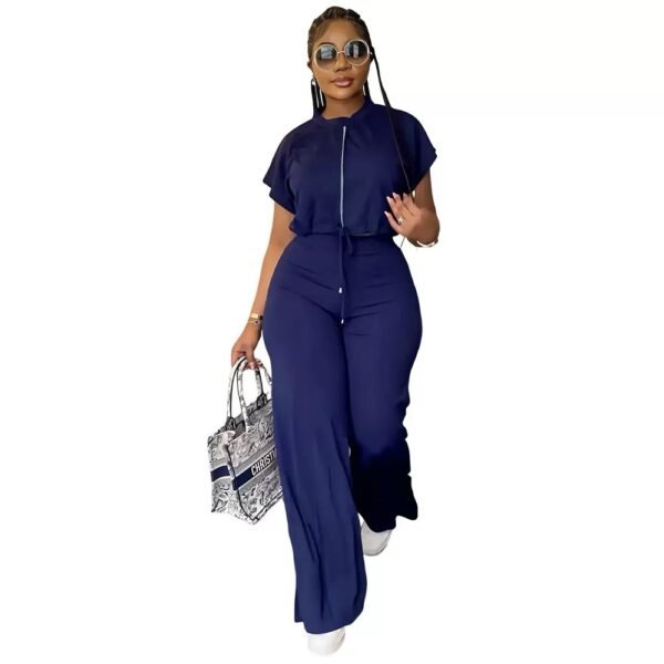 Chubby Girls Two-Piece Set: Dark Blue