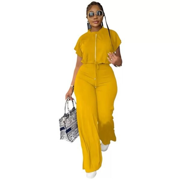 Chubby Girls Two-Piece Set: Yellow