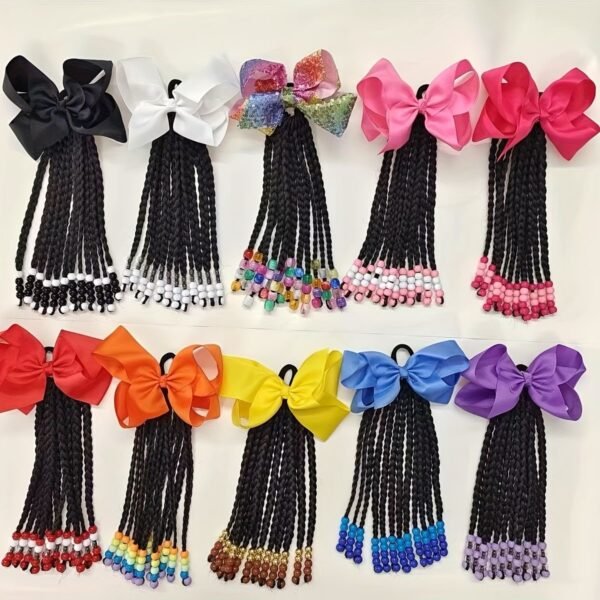 Girl's braided Ponytail