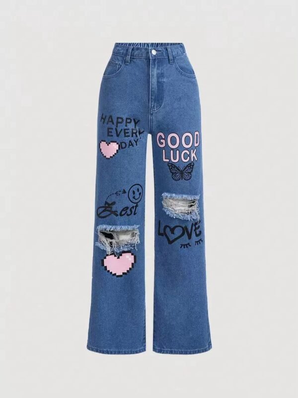 Girls Goodluck Denim Jeans