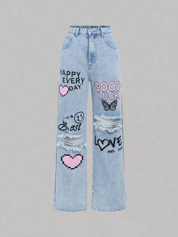 Girls Goodluck Denim Jeans