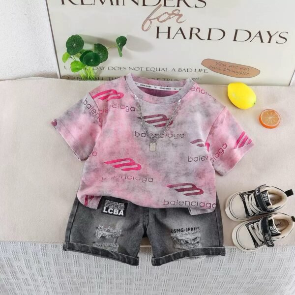 Trendy Balenziaga Toddler Outfit Set