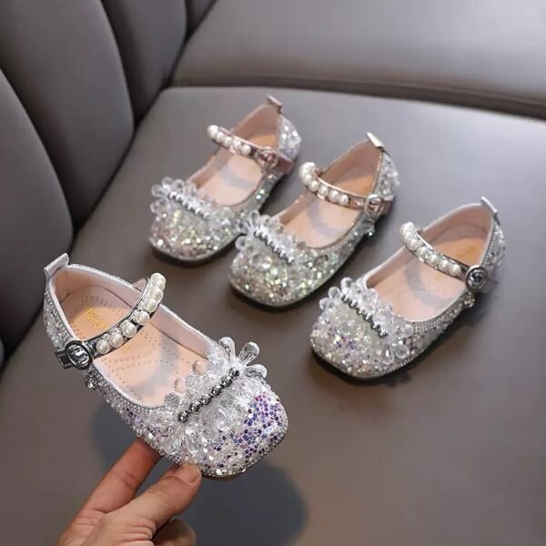 Elegant Sparkling Children's Mary Jane Shoes