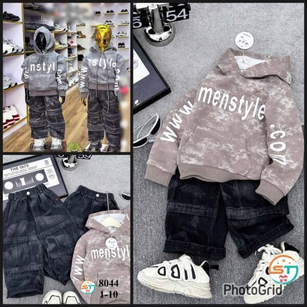 1 Instyl Denim Jogger Set