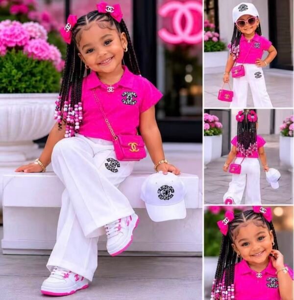Girls CHN LUXURY 4pcs Set (bag+cap)
