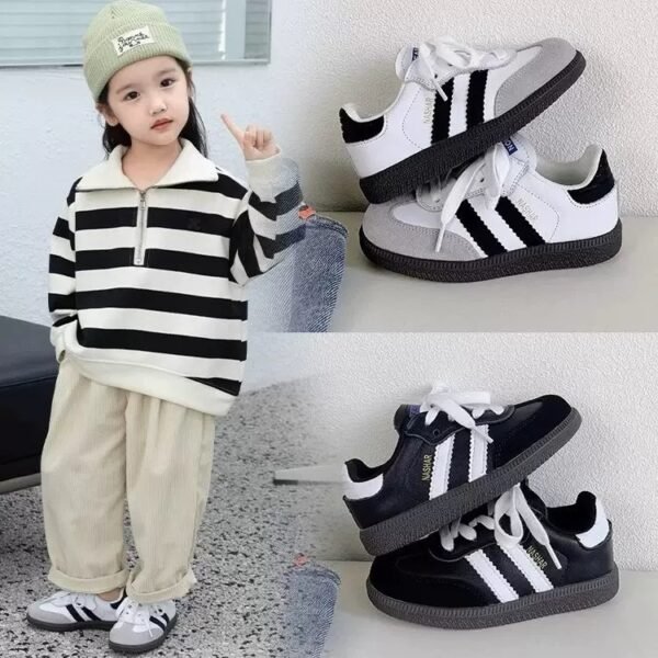 Children's Versatile White Shoes
